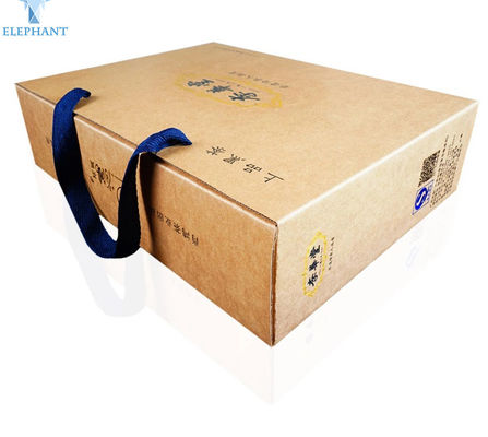 Ucuz OEM Ciltli Logo Özel Baskı Kalın Oluklu Kağıt Çin Çay Paketleme Nakliye Kutuları